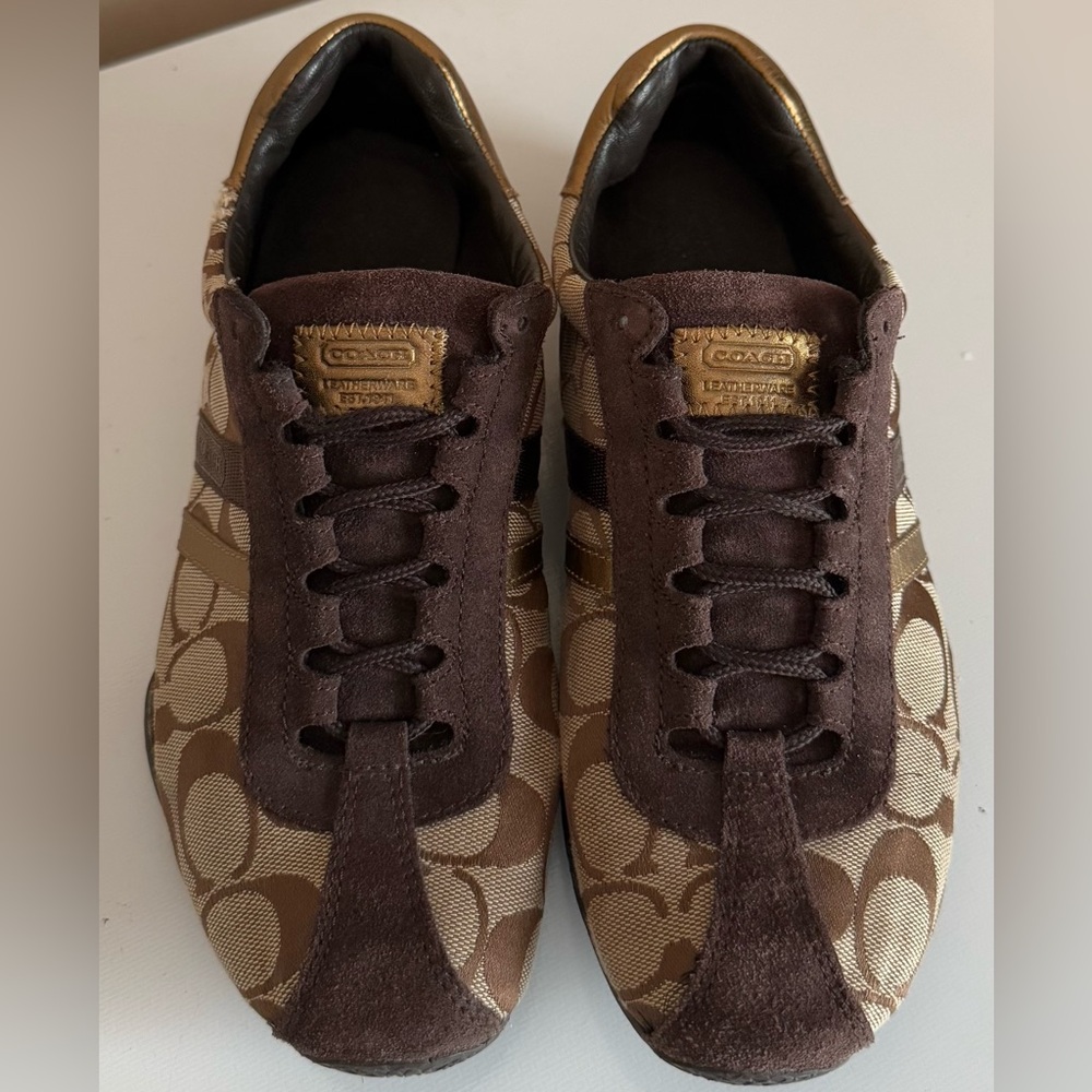 COACH WOMEN'S SIZE 8-1/2M KATELYN Q170 SNEAKERS